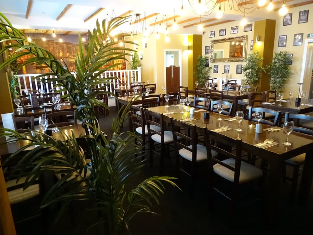 Social evening at Santonio's restaurant